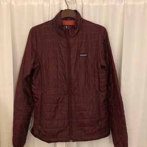 Woman’s Patagonia nano puff